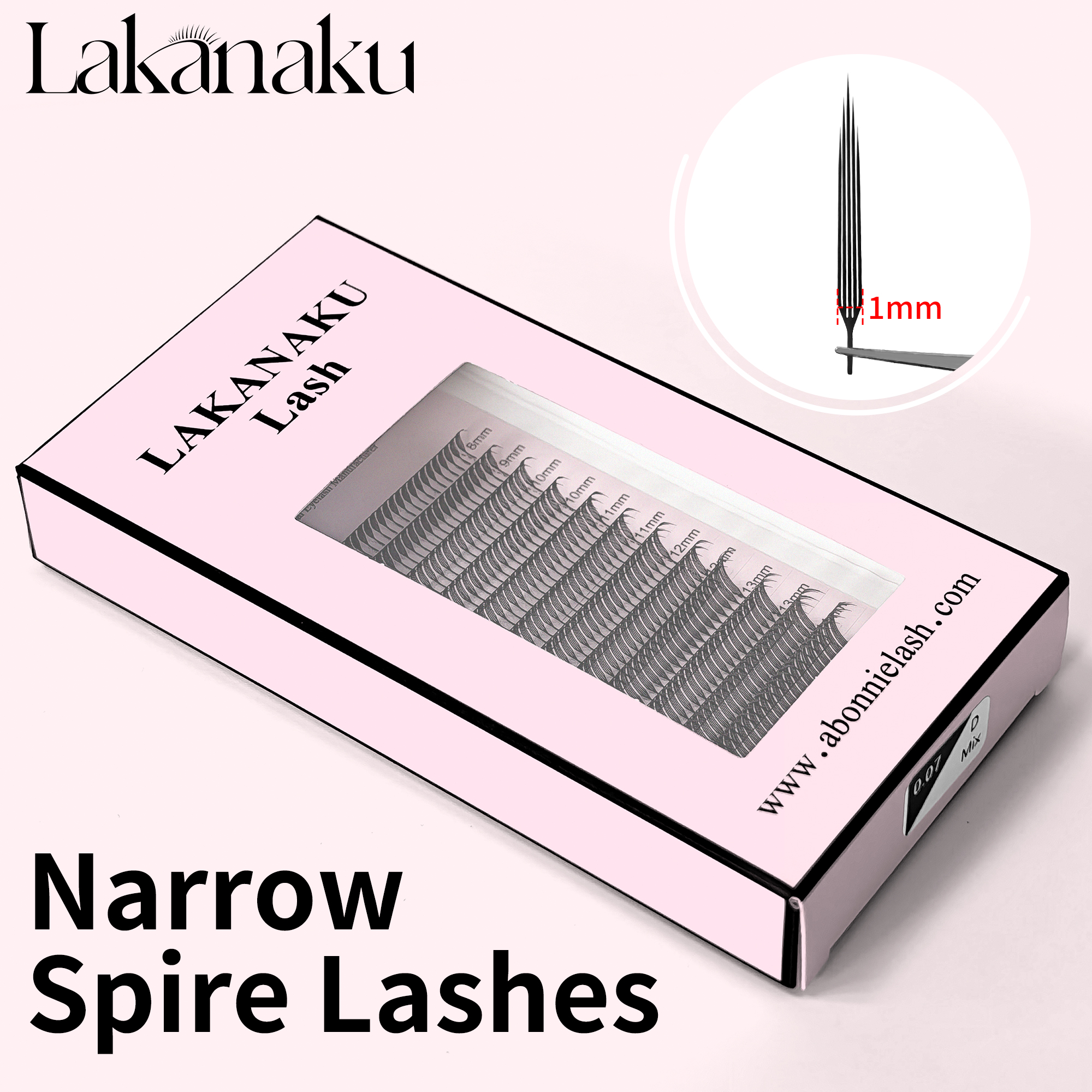 Eyelash Extension Yy - LAKANAKU Fibras Tecnologicas Pestañas Fio U