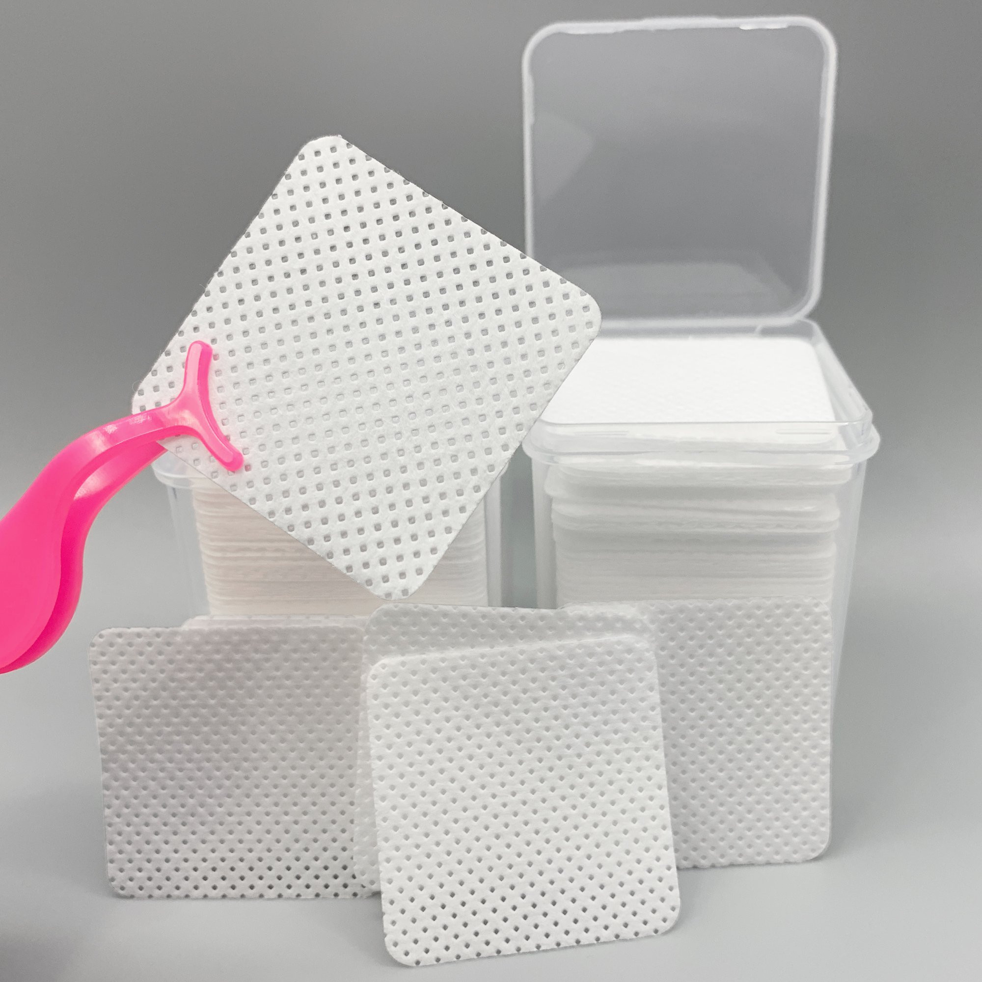 Eyelash Extension Cleaning - 200Pcs/Box Lint Free Nail Wipes Eyelash