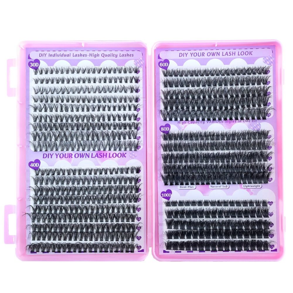 Eyelash Extension Cluster - 9-18mm Length False Eyelashes Natural Look