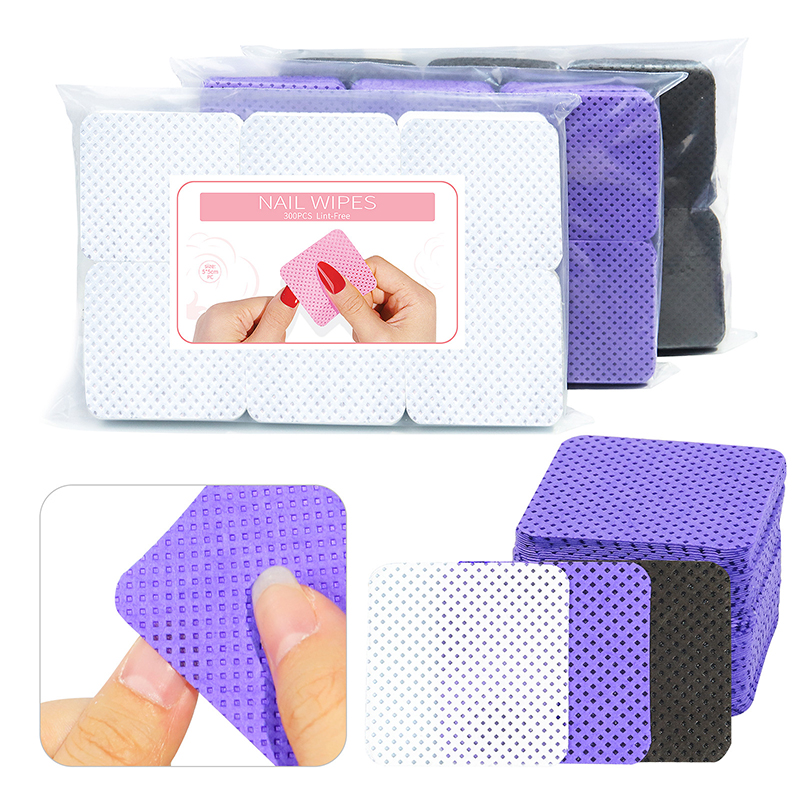 Eyelash Extension Cleaning - Lint Free Nail Wipes, 300 PCS