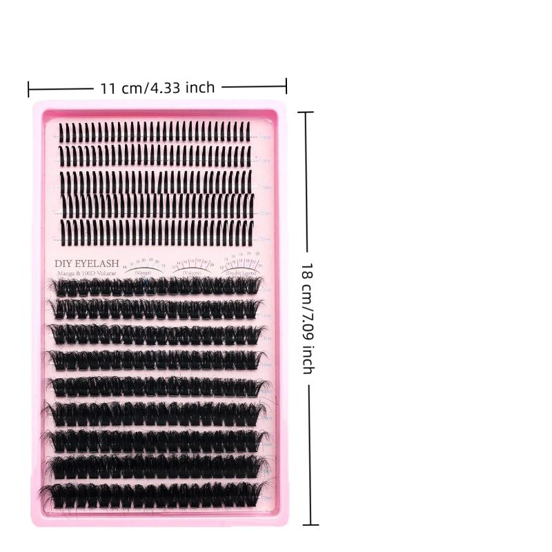 Eyelash Extension Cluster - Volume Lash Clusters Mink Wispy Spiky
