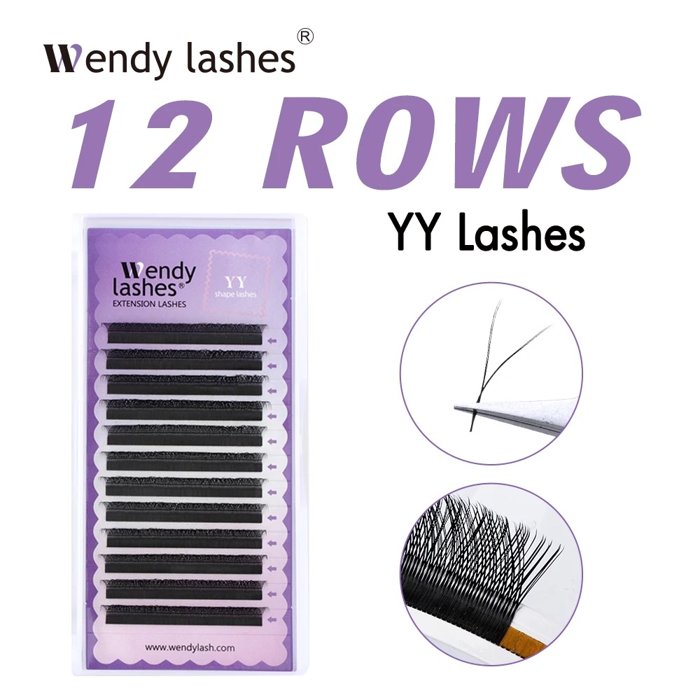 Faux Mink Lash - WENDY 2D YY Shape C/D Curl