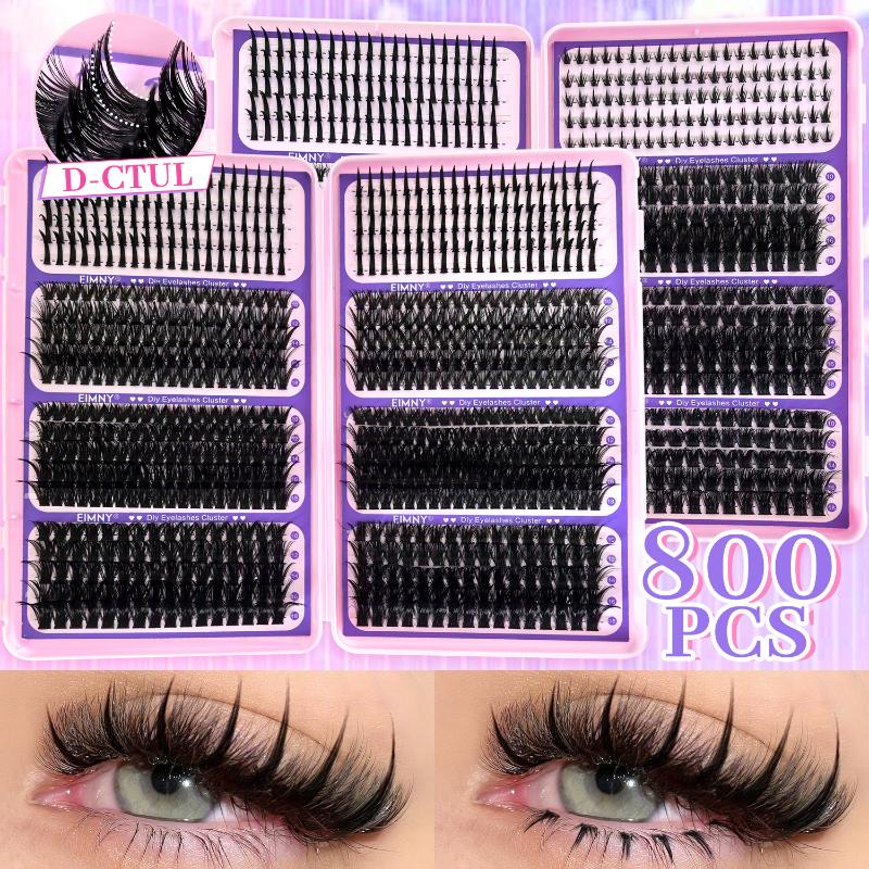 Eyelash Extension Cluster - DIY Cluster Lashes Mixed Tray Natural