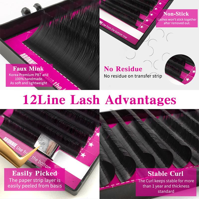 Eyelash Extension Individual M - огляд і ціна Eyelash Extension Natural