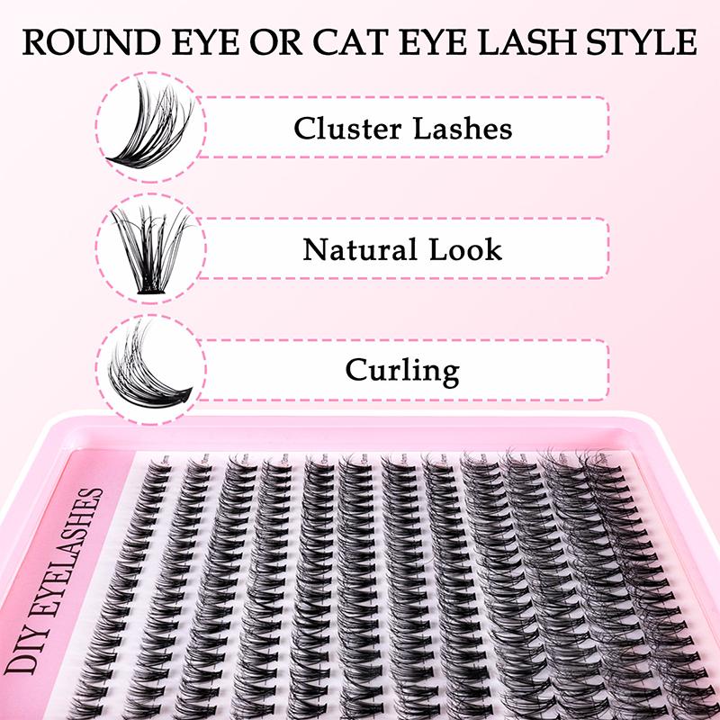 Natural Cluster Feathe-r Lash  - огляд і ціна Eyelash Extension Cluster