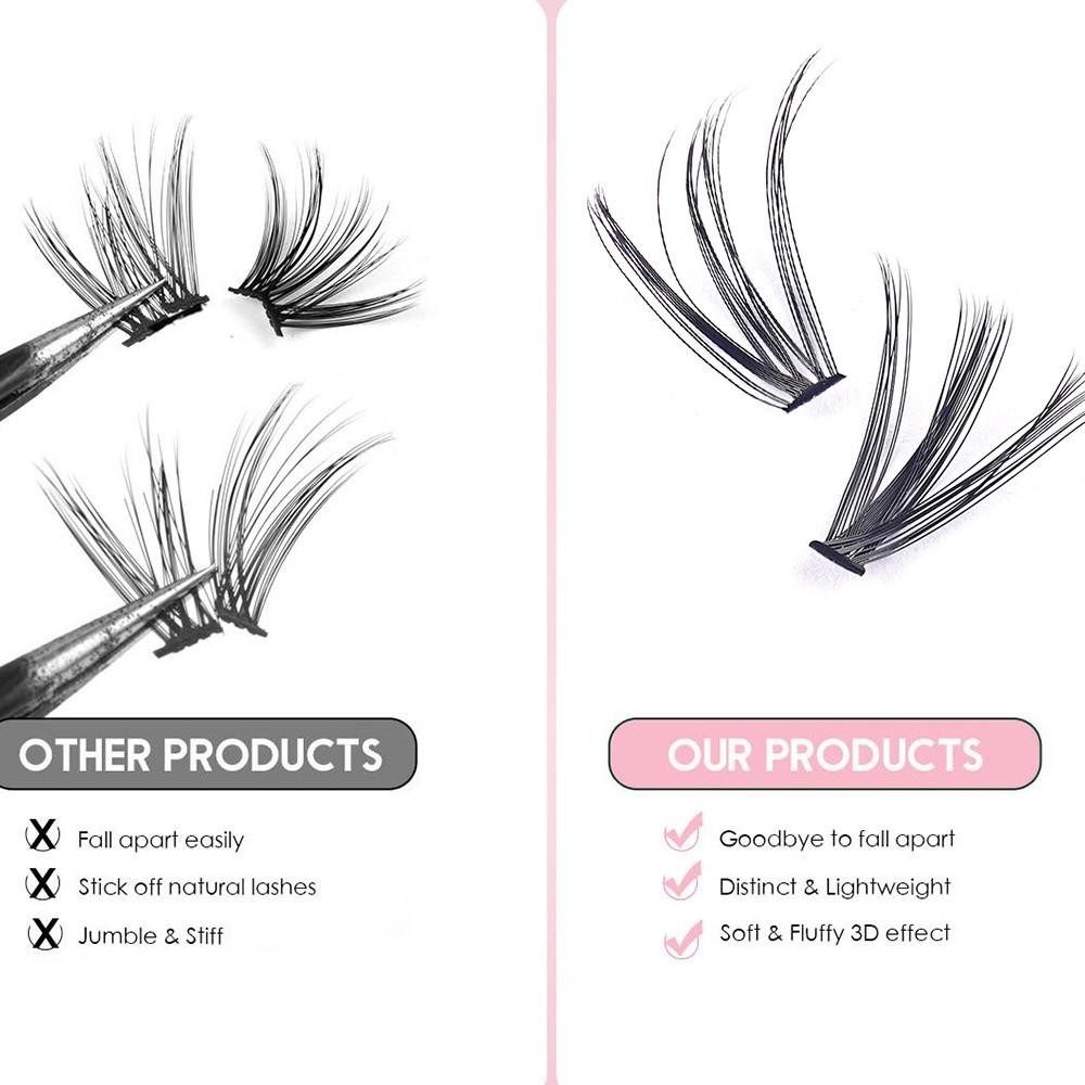 8-16mm Length False Eyelashes  - огляд і ціна Faux Mink Lash