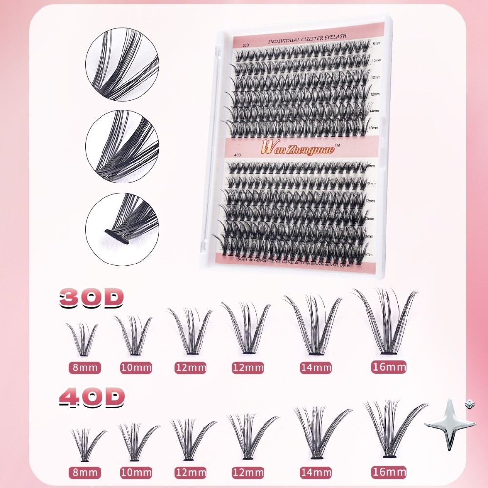 8-16mm Length False Eyelashes  - огляд і ціна Faux Mink Lash