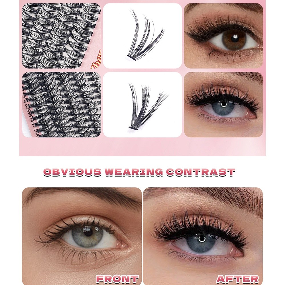 8-16mm Length False Eyelashes  - огляд і ціна Faux Mink Lash