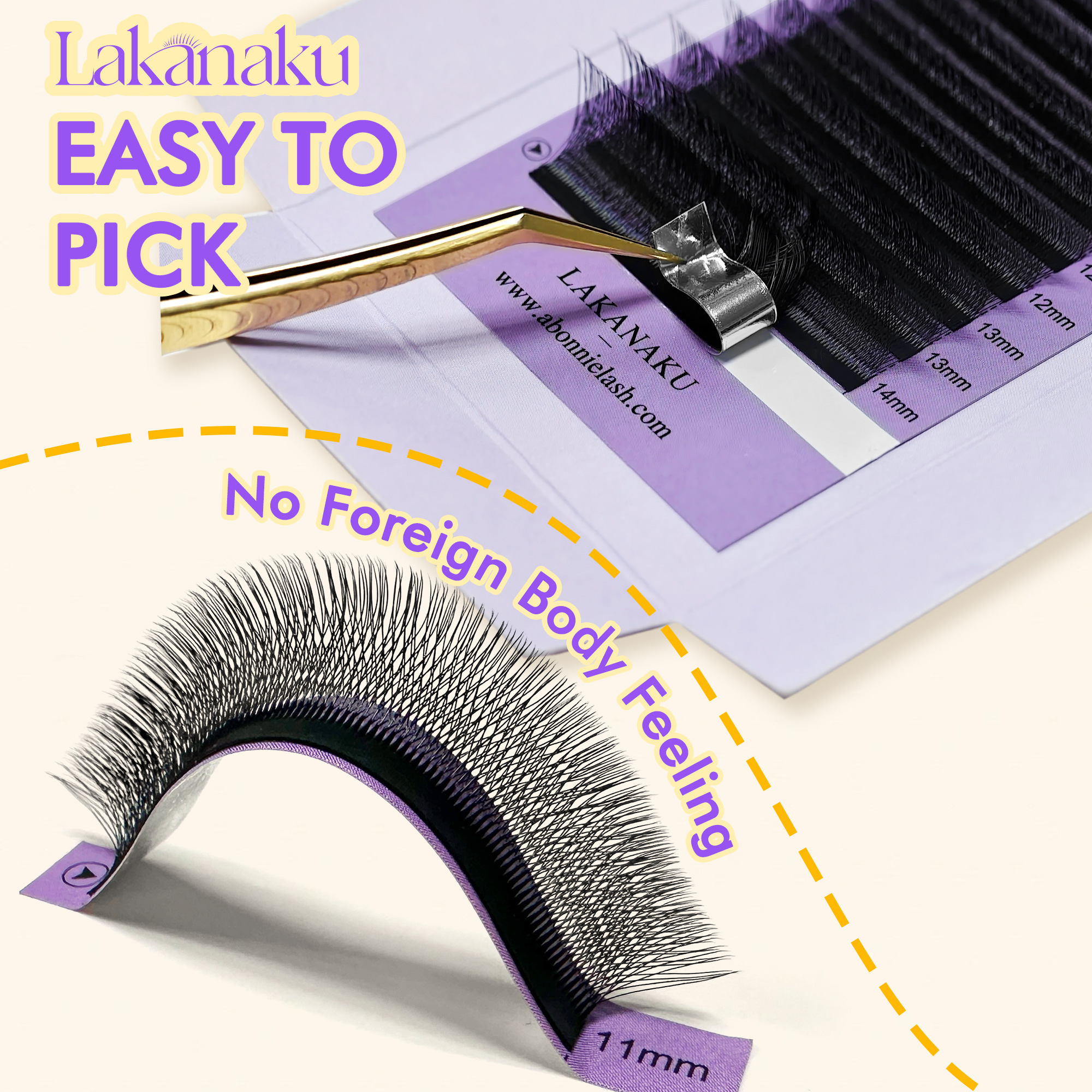 LAKANAKU Fibras Tecnologicas P - огляд і ціна Eyelash Extension Yy