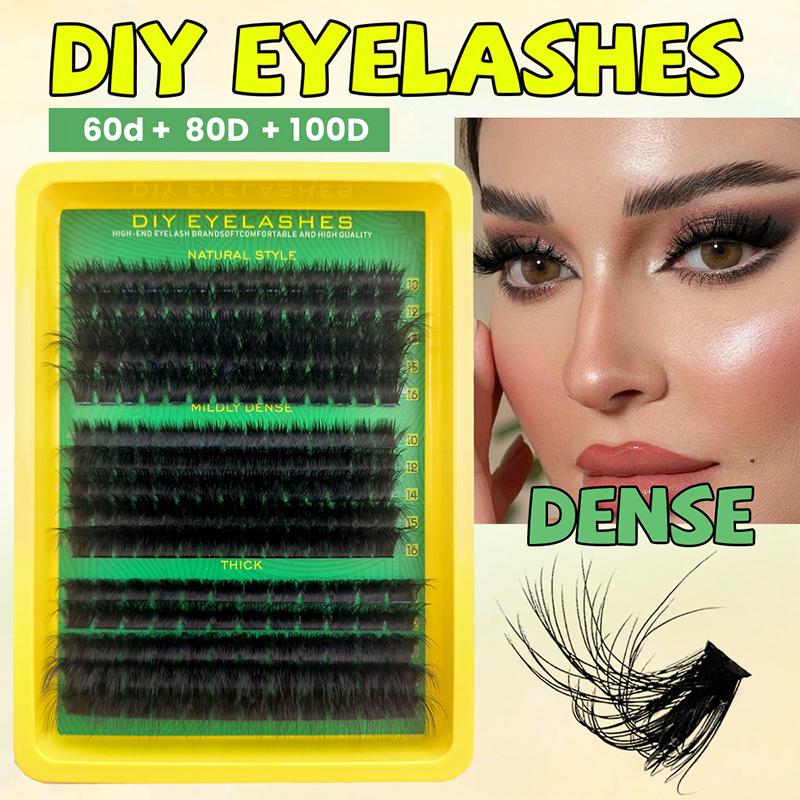 1 Set 3D Faux Mink Cluster Las - огляд і ціна Faux Mink Lash