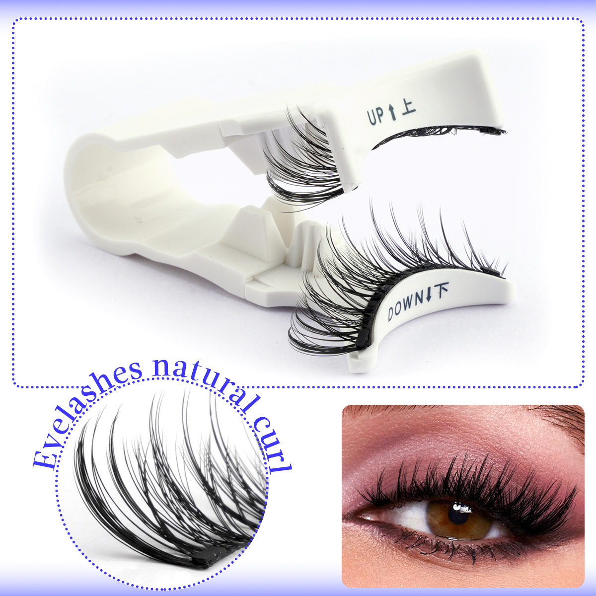 Magnetic Eyelash 1 Pair Natura - огляд і ціна Faux Mink Lash