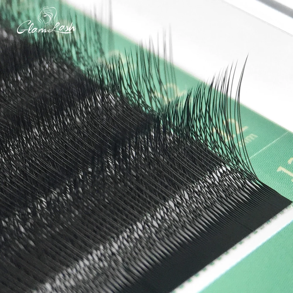 GLAMLASH 4D W Shape Eyelash Ex - огляд і ціна Faux Mink Lash