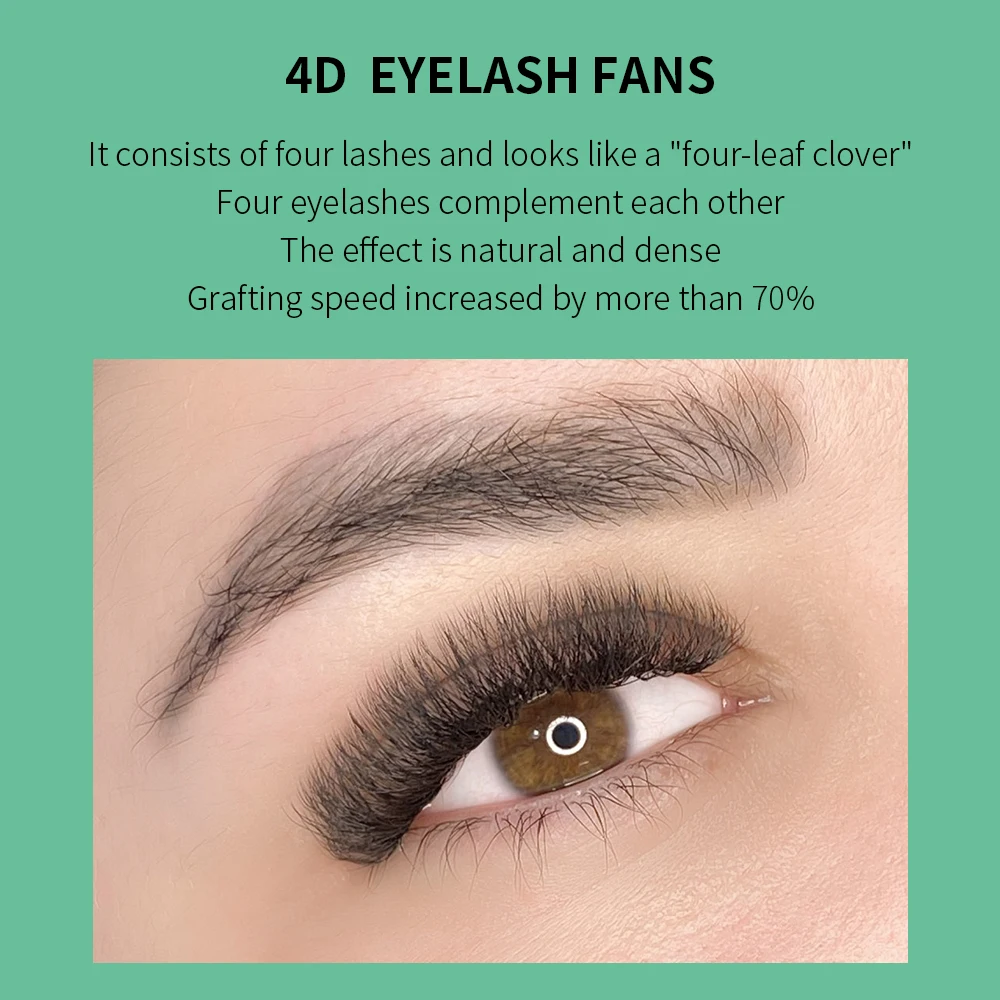 GLAMLASH 4D W Shape Eyelash Ex - огляд і ціна Faux Mink Lash