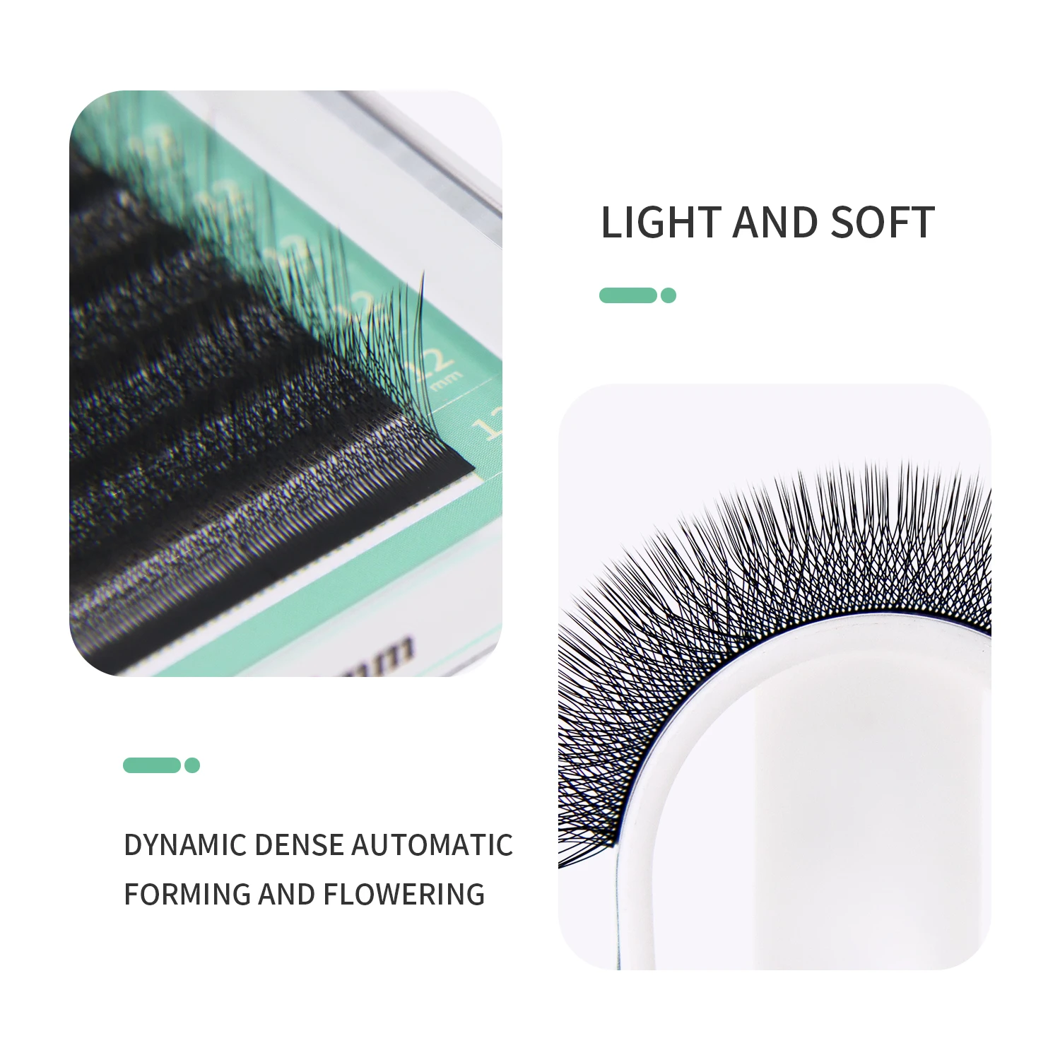 GLAMLASH 4D W Shape Eyelash Ex - огляд і ціна Faux Mink Lash