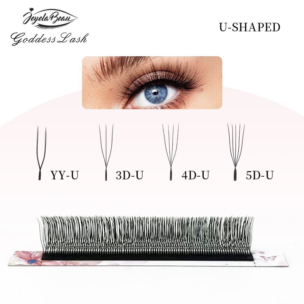 U Shaped YY 3DW 4DW 5DW Eyelas - огляд і ціна Eyelash Extension Yy