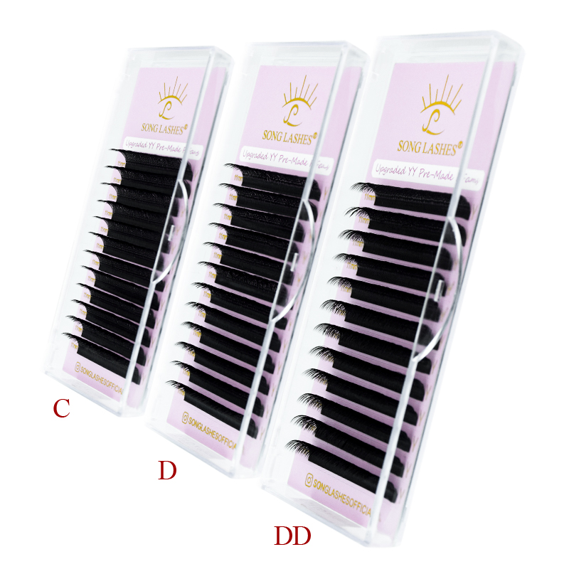 SONG LASHES New Premade Fans Y - огляд і ціна Eyelash Extension Yy