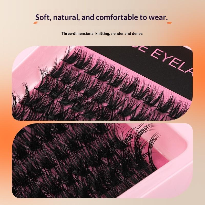 10Row 140 Clusters Fluffy Thic - огляд і ціна Eyelash Extension Natural