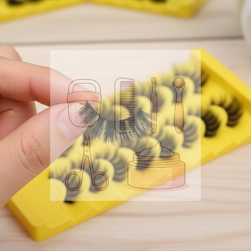 10 Pairs Eye Eyelashes 5D Fluf - огляд і ціна Faux Mink Lash