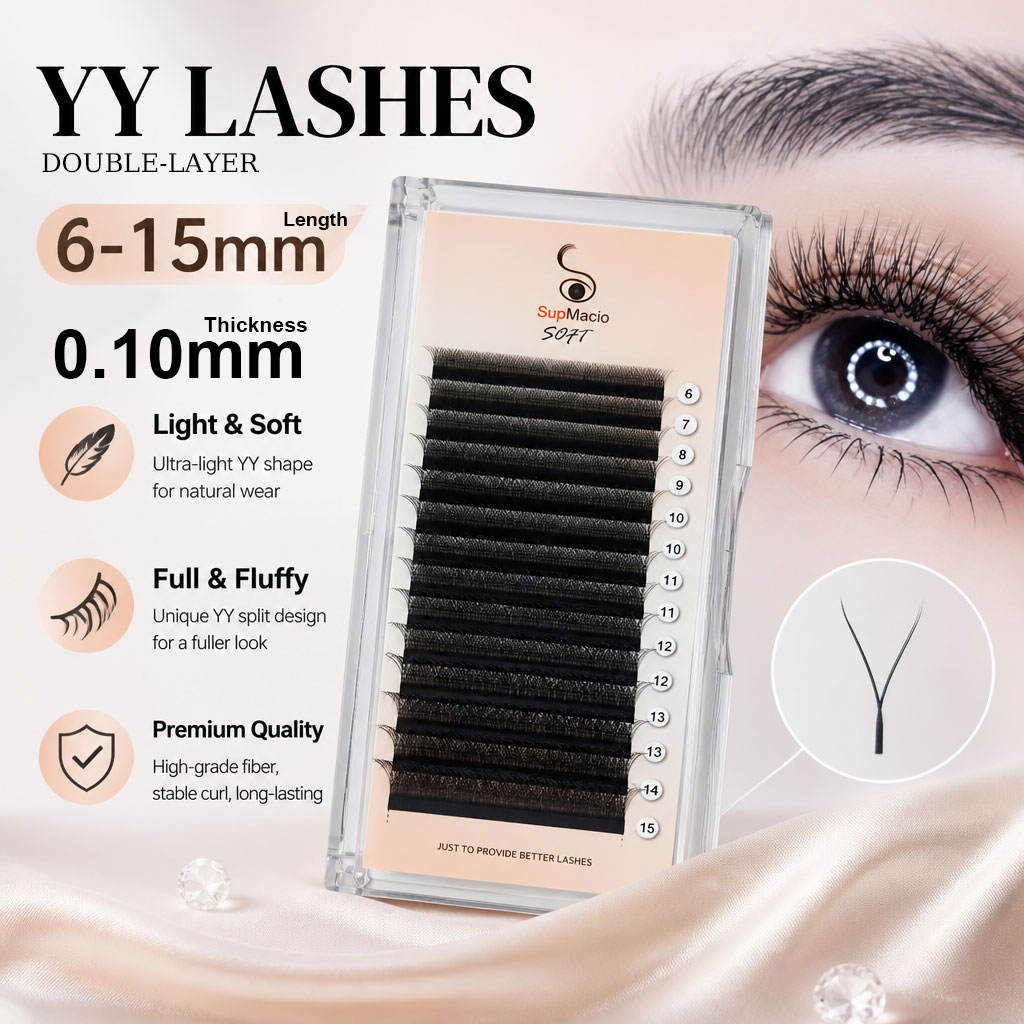 Supmacio 0.10 mm YY Lash Y Sha - огляд і ціна Eyelash Extension Yy