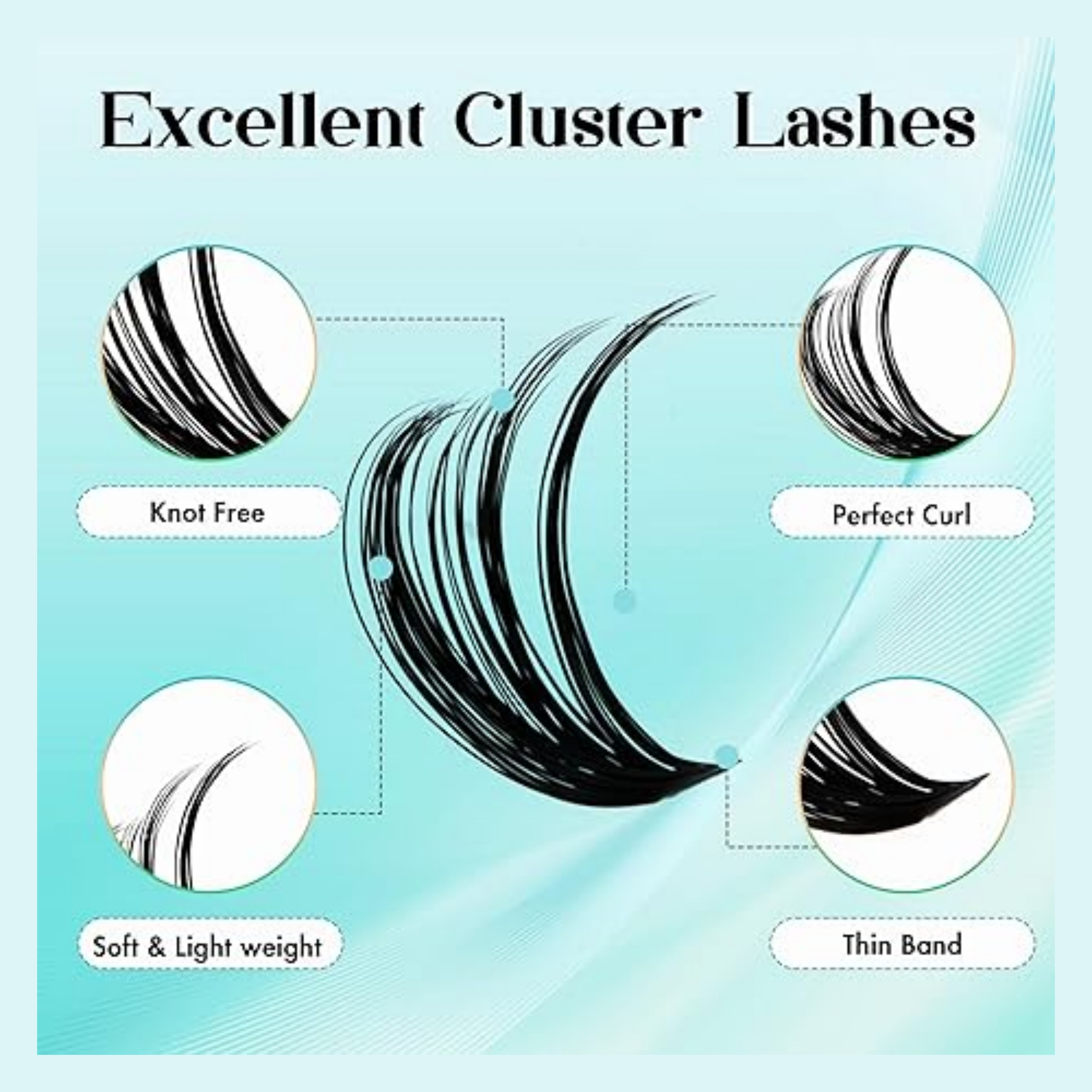 GEMERRY Heat Cluster Individua - огляд і ціна Eyelash Extension Volume