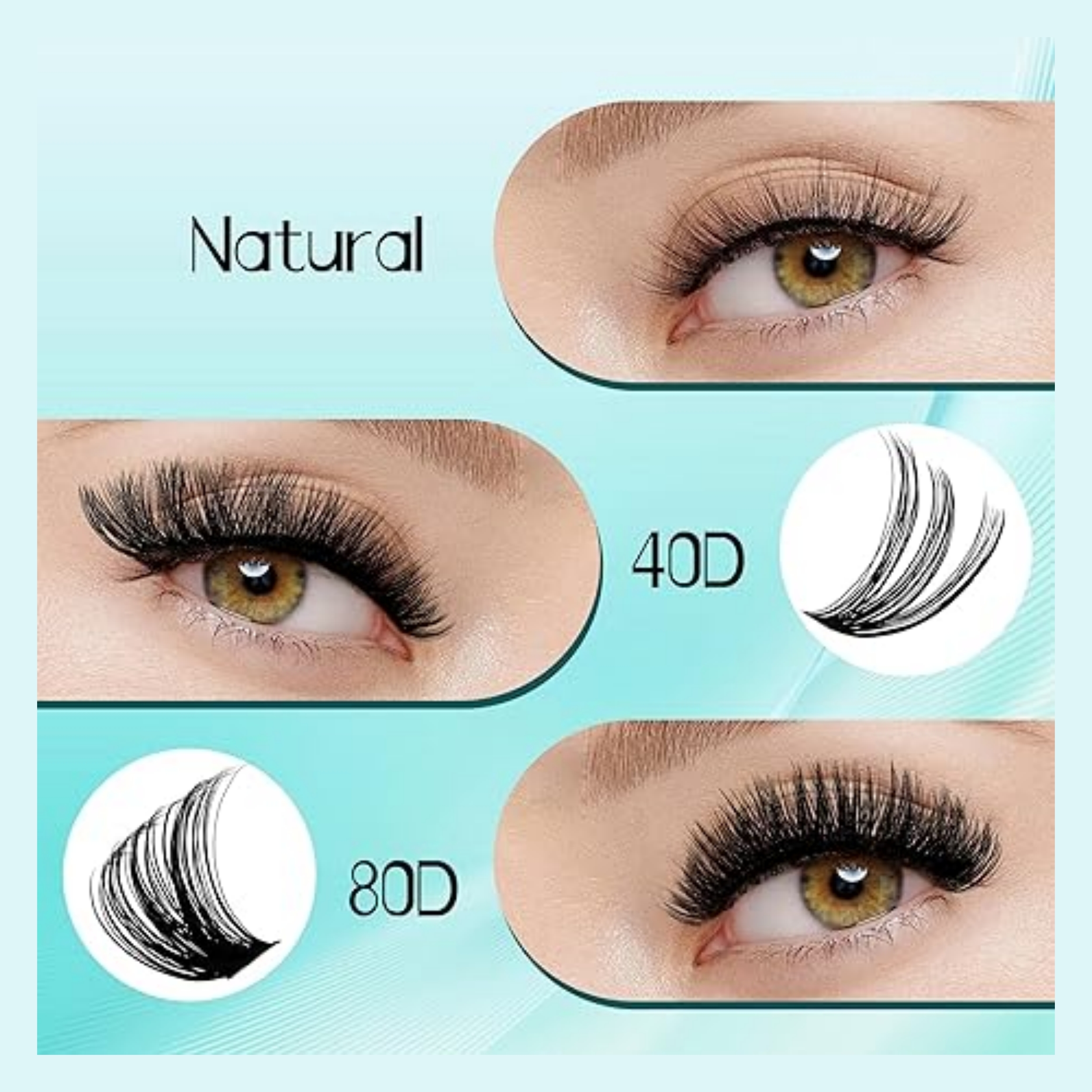 GEMERRY Heat Cluster Individua - огляд і ціна Eyelash Extension Volume