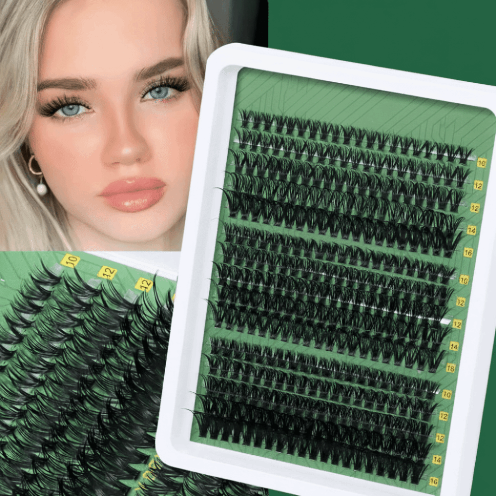 Natural Look False Eyelashes B - огляд і ціна Eyelash Extension Cluster
