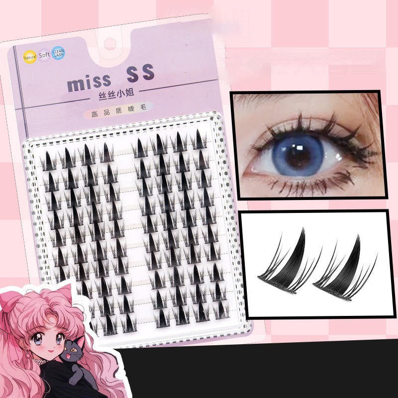 Simulation False Eyelashes Com - огляд і ціна Eyelash Extension Cluster