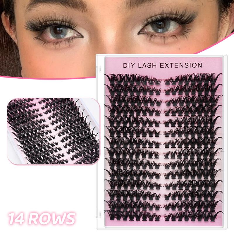 Hoyytu 14 Rows DIY Lashes Exte - огляд і ціна Eyelash Extension Or Extensions