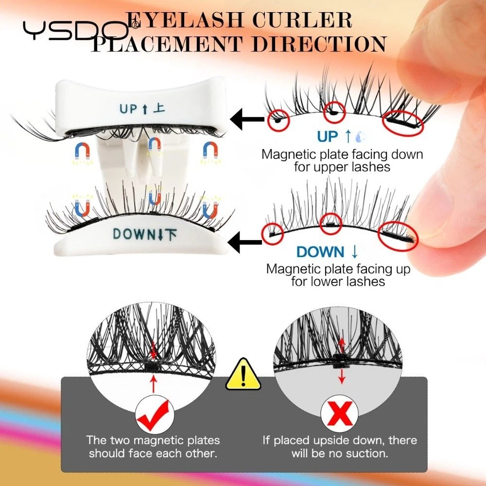 3 Pairs New YSDO Magnetic Lash - огляд і ціна Faux Mink Lash