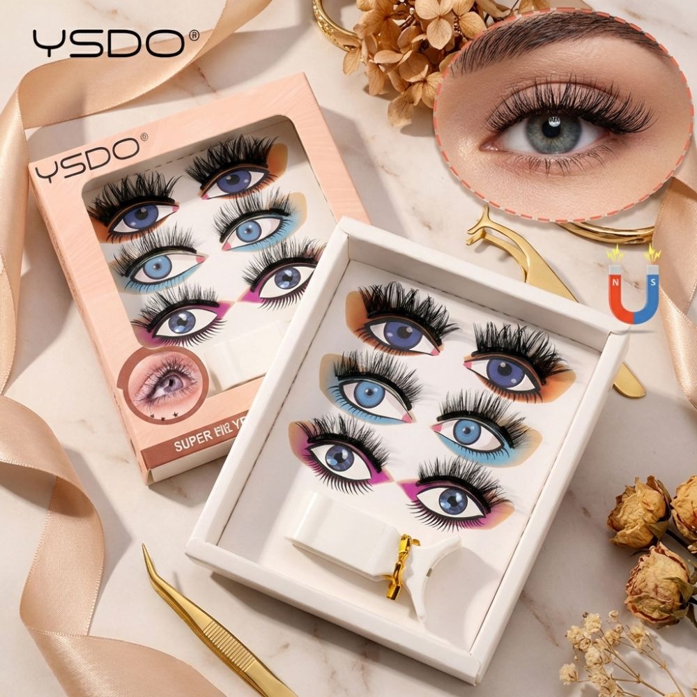3 Pairs New YSDO Magnetic Lash - огляд і ціна Faux Mink Lash