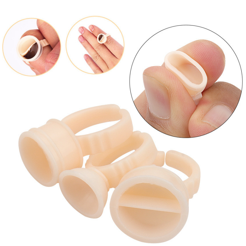100pcs Disposable Soft Silicon - огляд і ціна Eyelash Extension Permanent