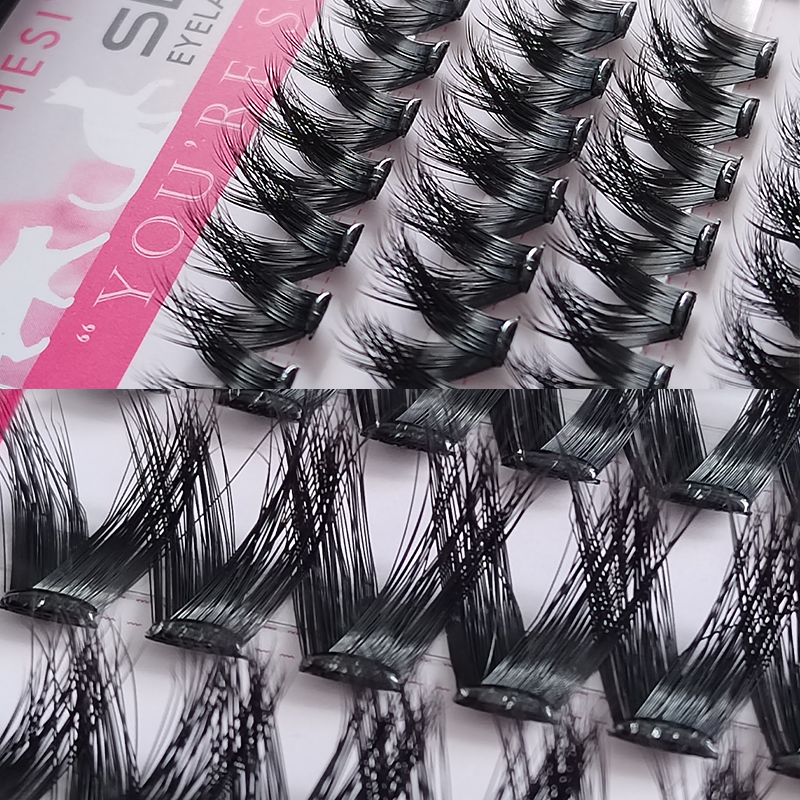 SEEDEW 3D V-shaped Thick False - огляд і ціна Eyelash Extension Cluster