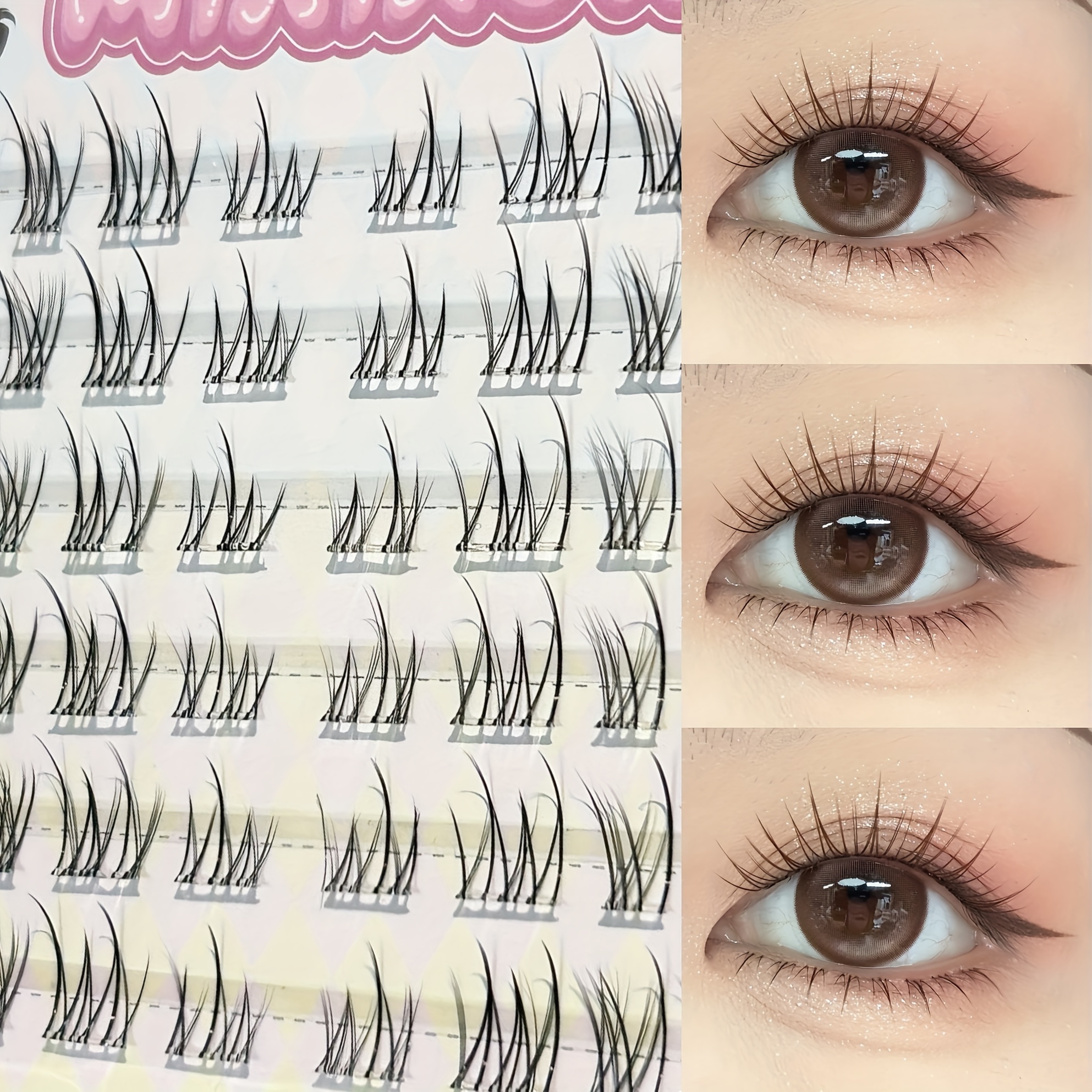 Mixiaohe Glue-Free Natural Las - огляд і ціна Eyelash Extension Natural