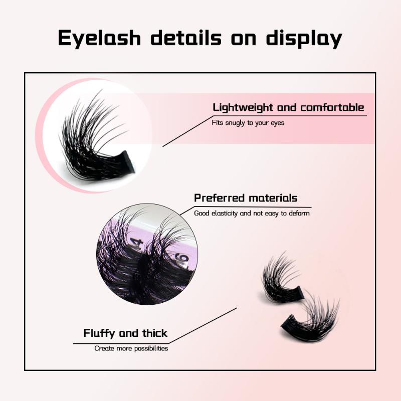 14 Rows Lash Clusters Spikes E - огляд і ціна Eyelash Extension Cluster
