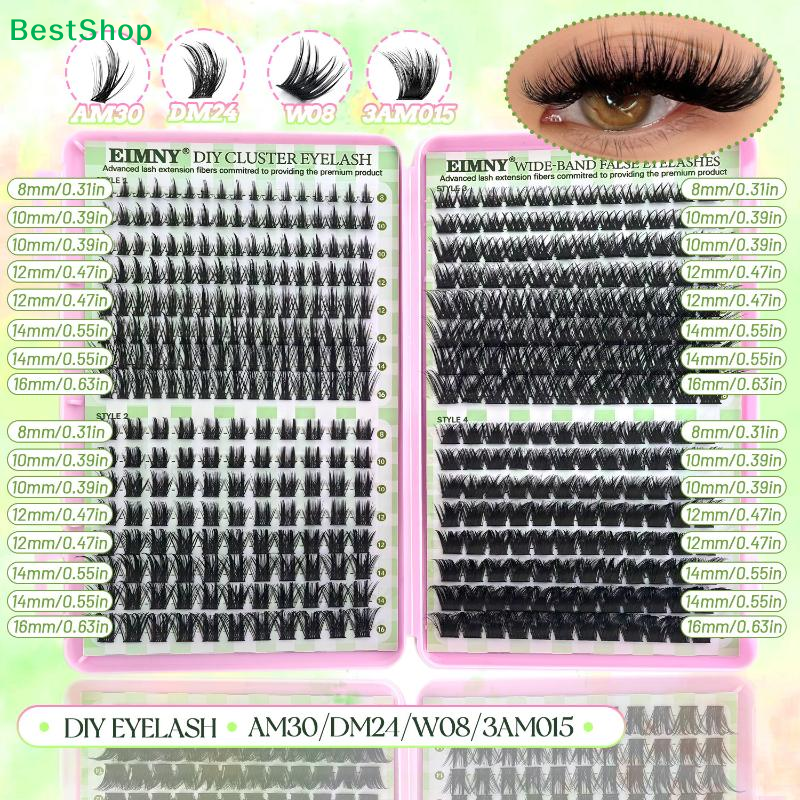 ✂640 Clusters 8-16mm Length Fa - огляд і ціна Faux Mink Lash