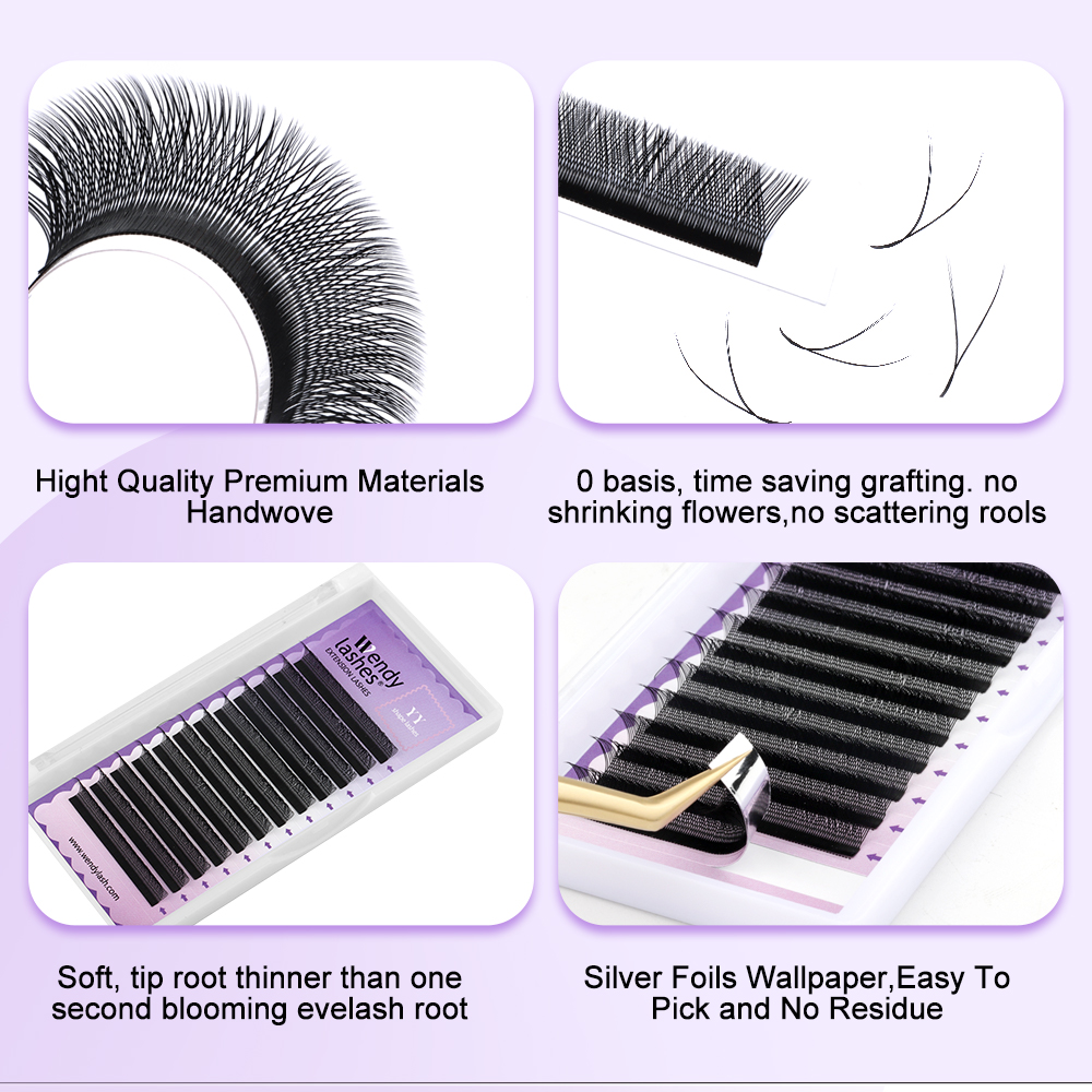 Wendy Lashes YY Shape Eyelash  - огляд і ціна Eyelash Extension Yy