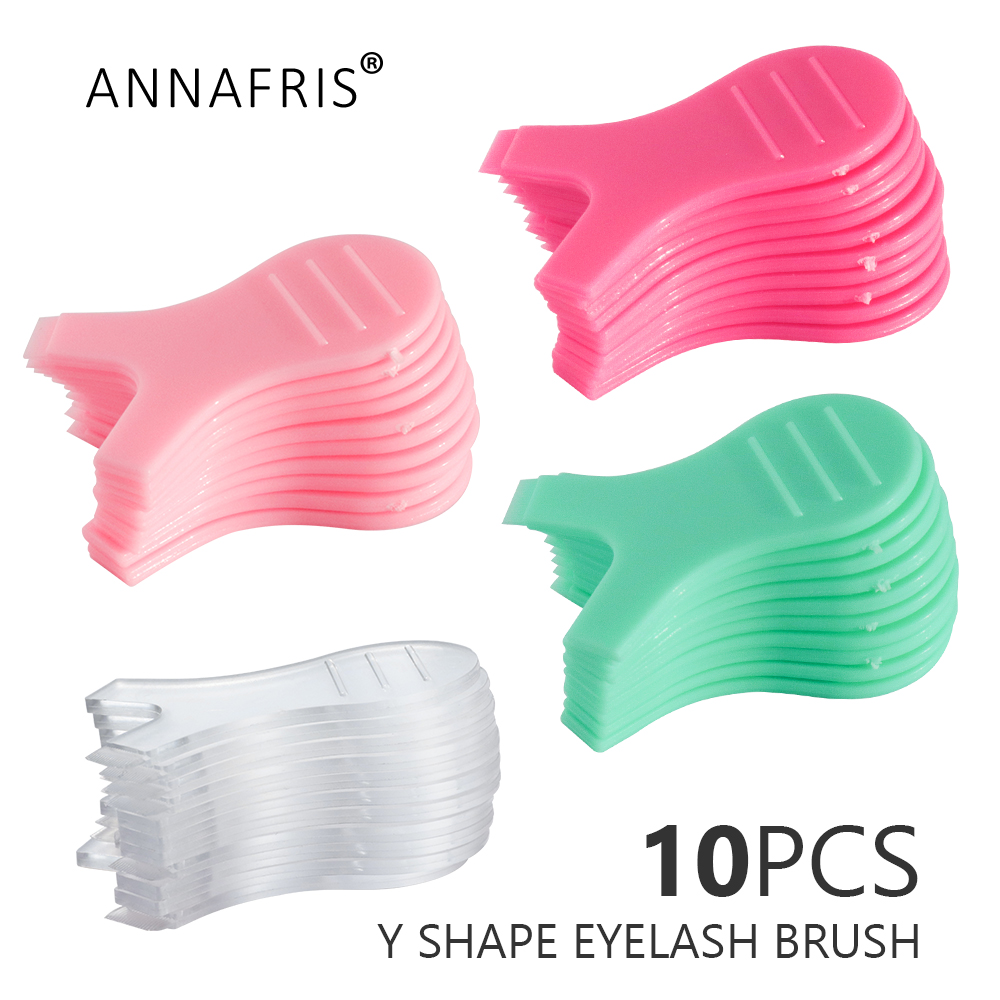 10pcs Eyelash Extension Y-shap - огляд і ціна Eyelash Extension Cleaning