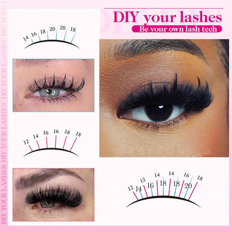 Volume Lash Clusters Mink Wisp - огляд і ціна Eyelash Extension Cluster