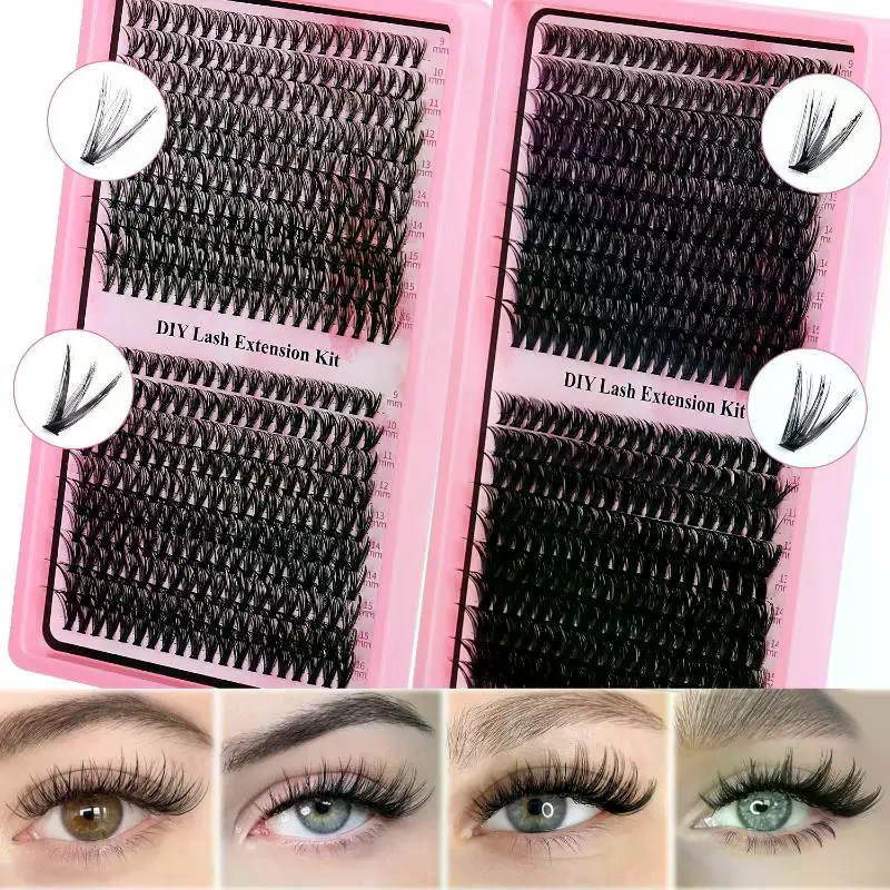 176/300/320/400Pcs Fluffy Eyel - огляд і ціна Eyelash Extension Cluster