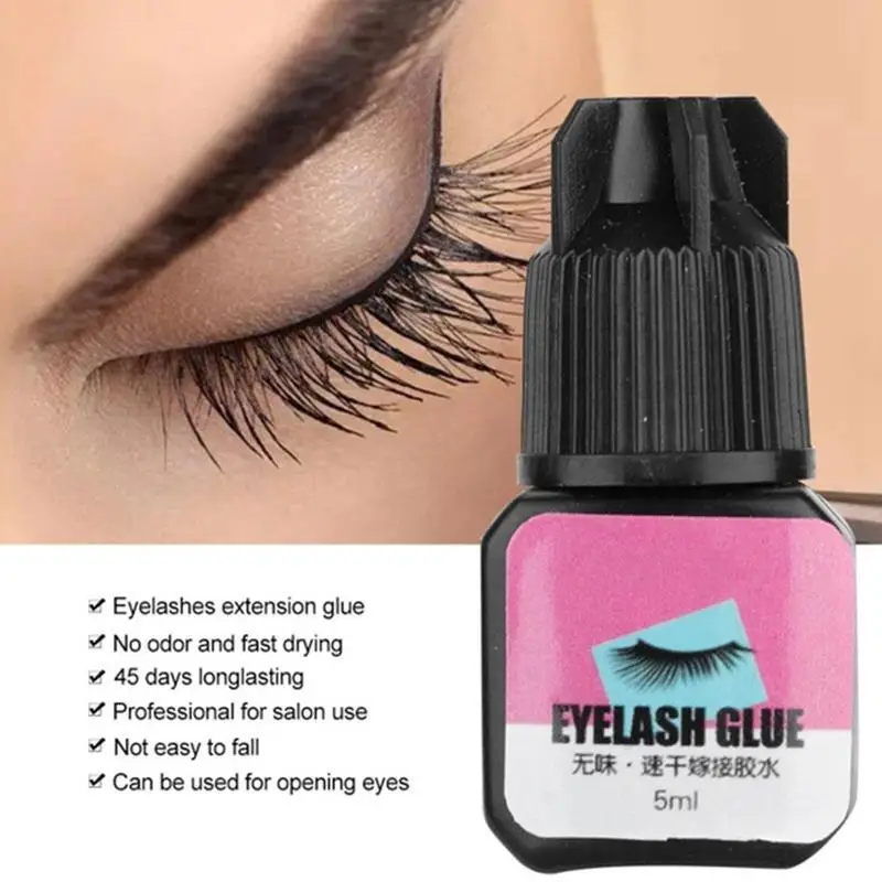 Black Eyelash Extension Glue W - огляд і ціна Eyelash Extension Permanent