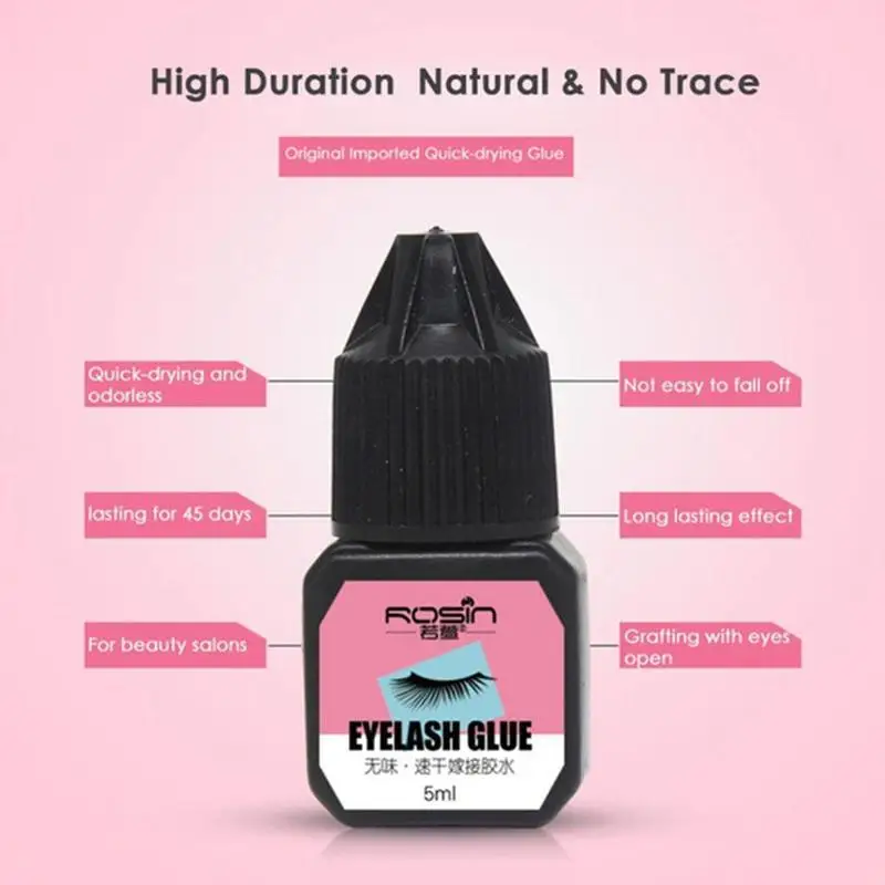 Black Eyelash Extension Glue W - огляд і ціна Eyelash Extension Permanent