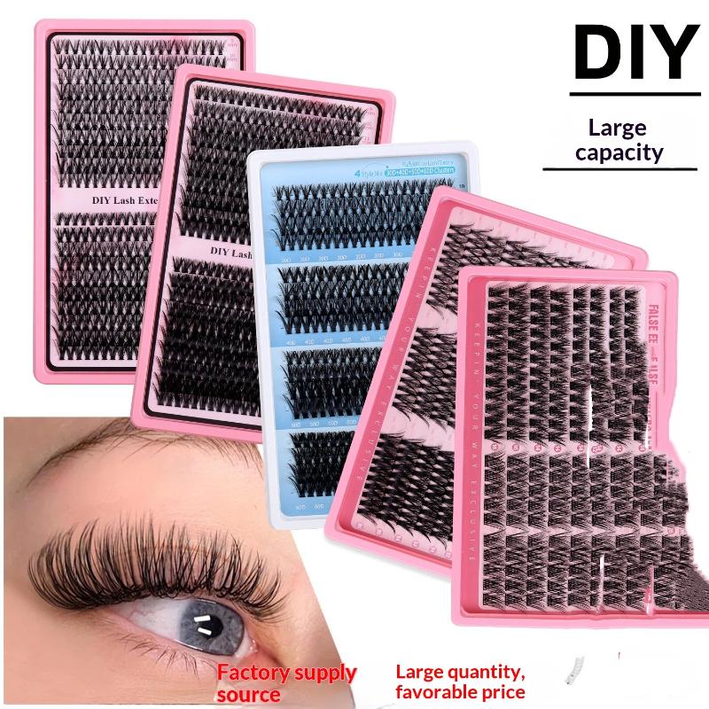 DIY Eyelash Extension Kit 176  - огляд і ціна Eyelash Extension Cluster