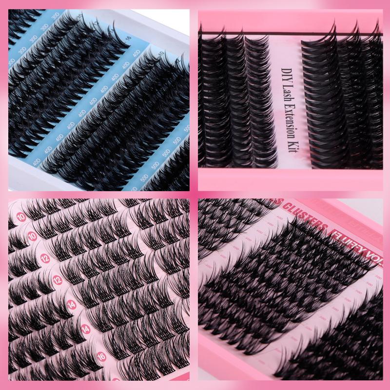 DIY Eyelash Extension Kit 176  - огляд і ціна Eyelash Extension Cluster