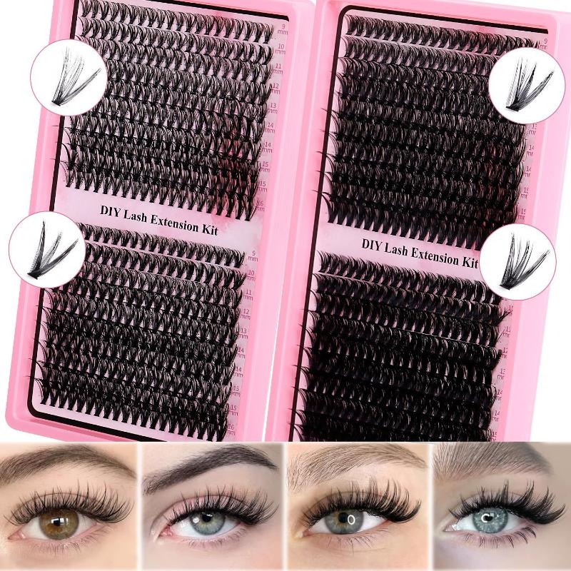 DIY Eyelash Extension Kit 176  - огляд і ціна Eyelash Extension Cluster