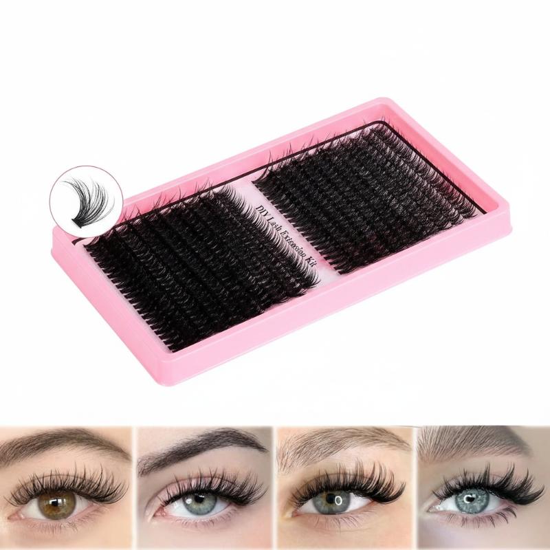 DIY Eyelash Extension Kit 176  - огляд і ціна Eyelash Extension Cluster