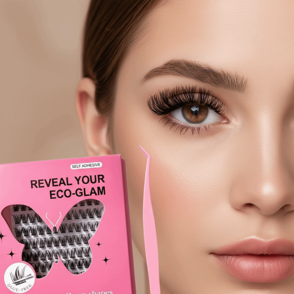 Natural Look DIY Lashes Extens - огляд і ціна Eyelash Extension Cluster