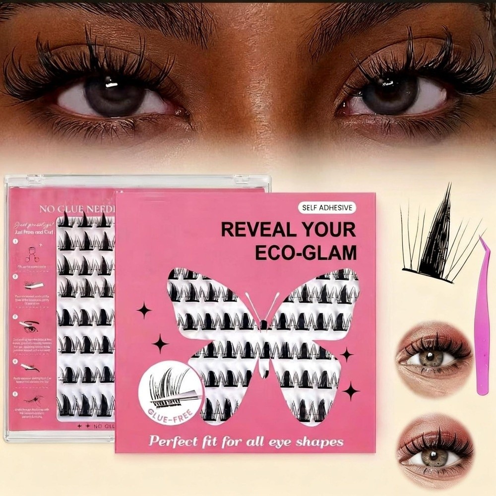 Natural Look DIY Lashes Extens - огляд і ціна Eyelash Extension Cluster
