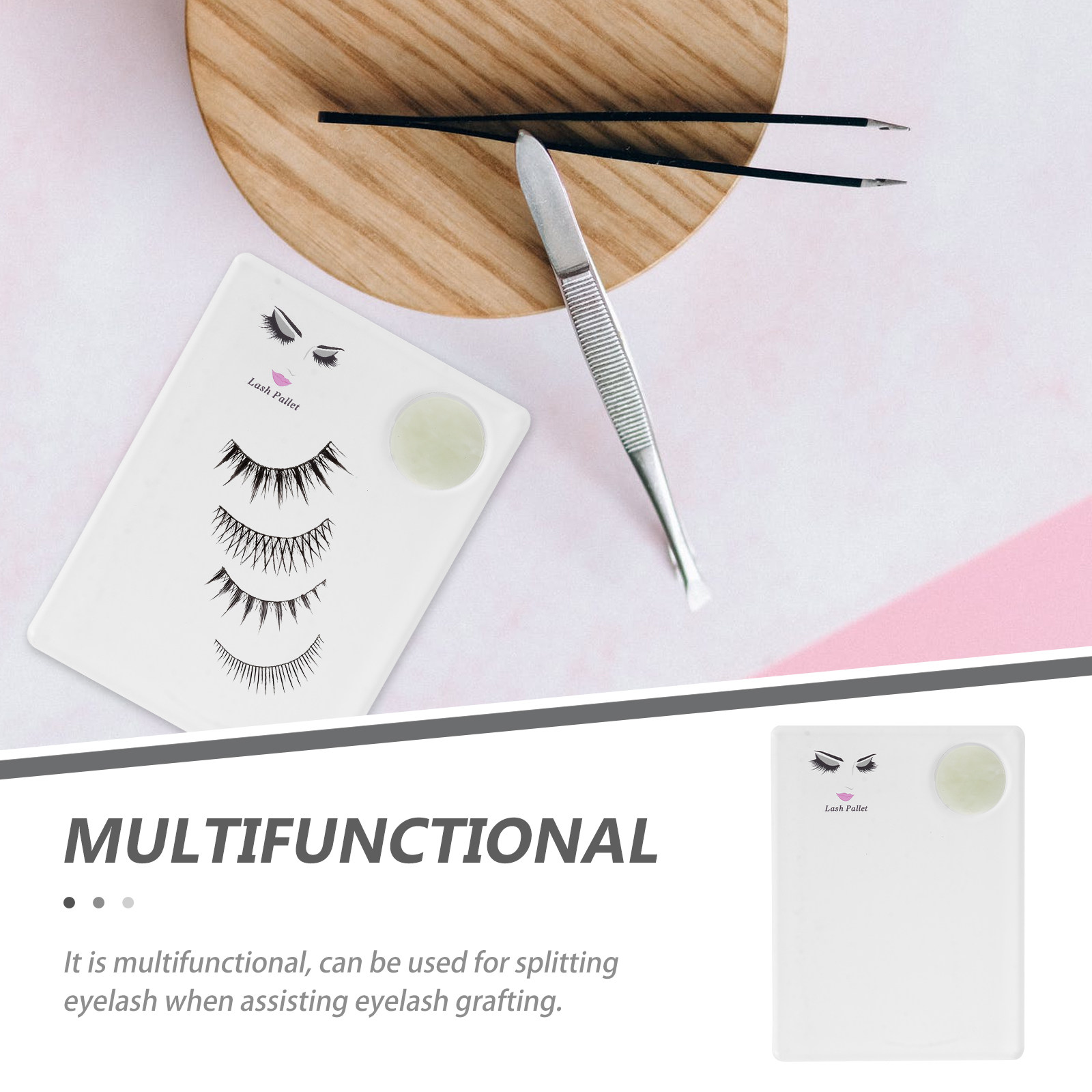 1Pcs Compact Reusable Eyelash  - огляд і ціна Eyelash Extension Or Extensions
