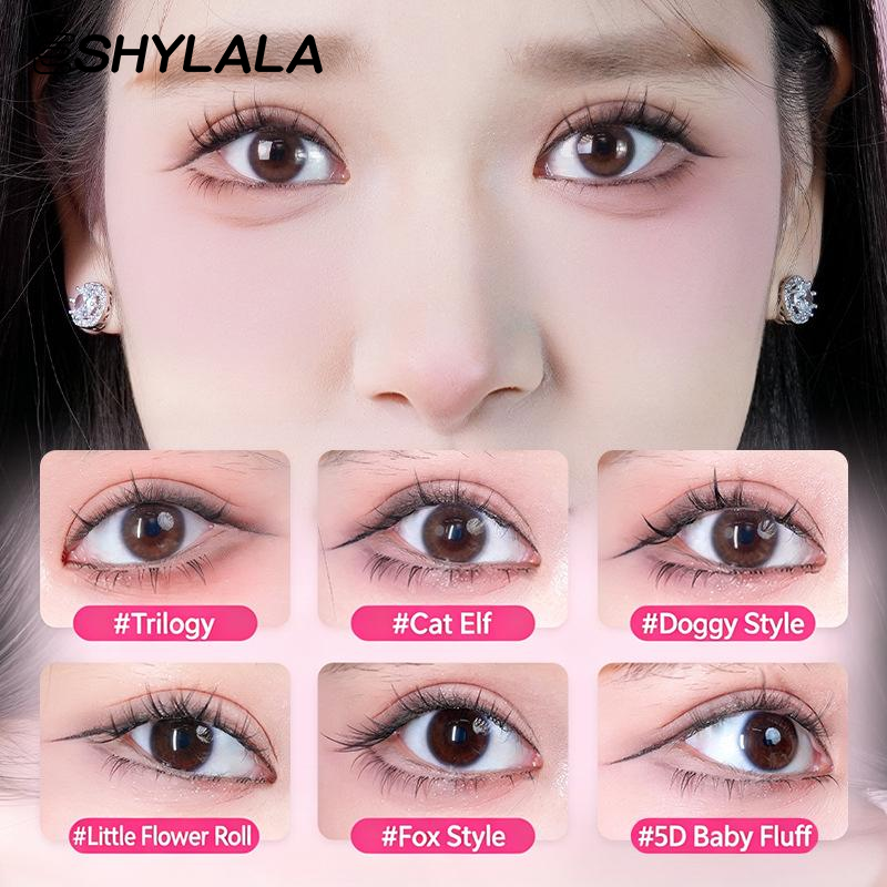 Dense False Eyelashes 6 Rows N - огляд і ціна Eyelash Extension Natural