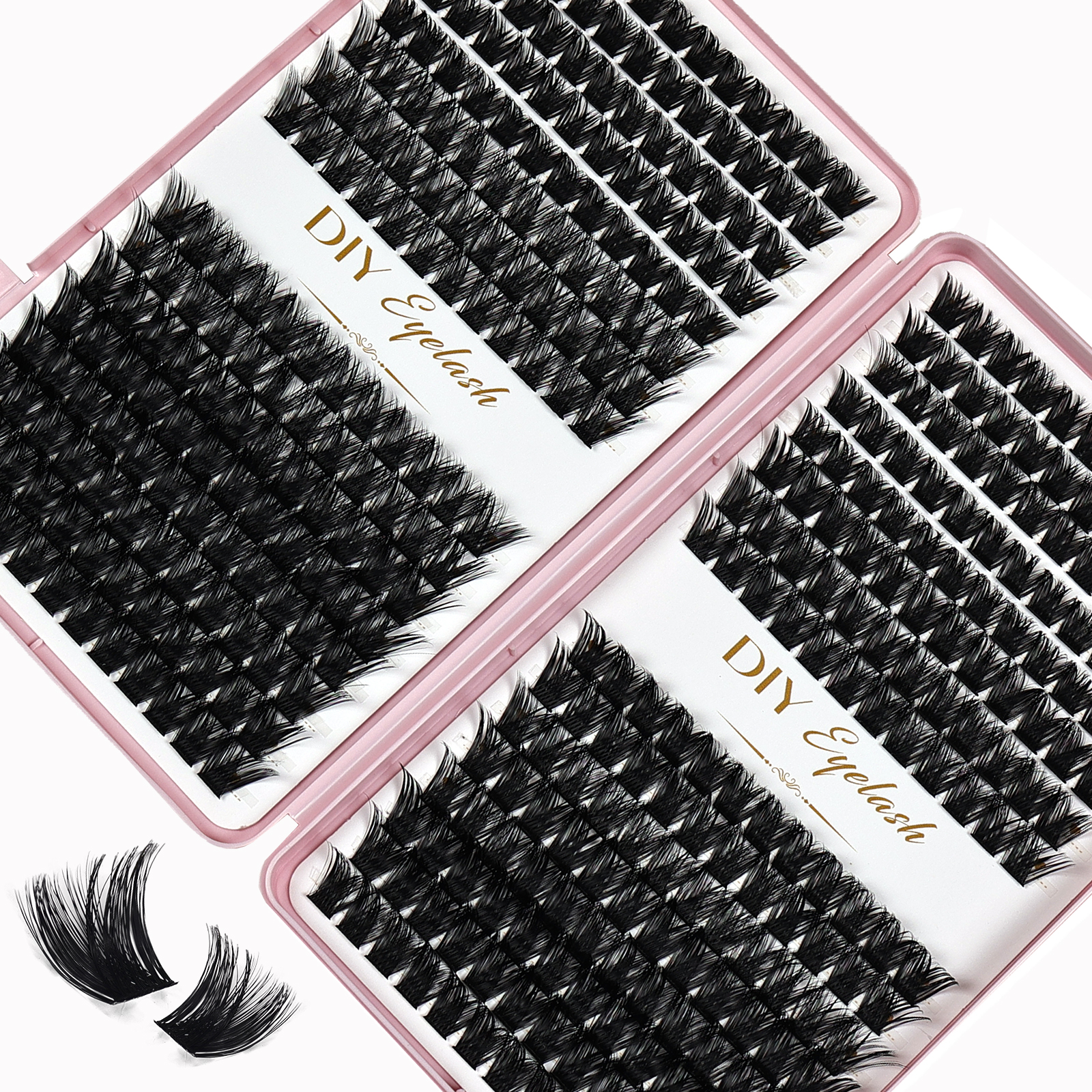 DIY Eyelash Extension Kit 384p - огляд і ціна Eyelash Extension Volume